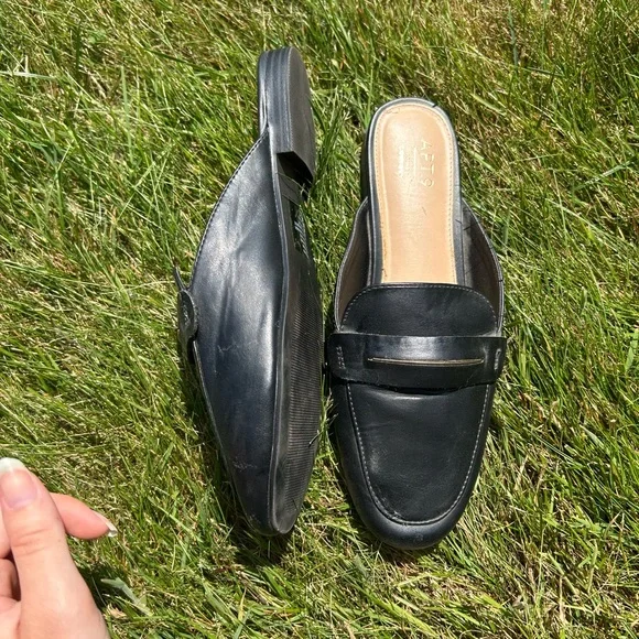 Black Mules - Picture 3 of 4